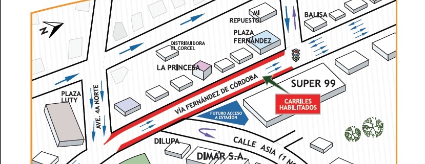 Habilitan dos carriles de la Vía Fernández de Córdoba – El Metro de Panamá Habilitan dos carriles de la Vía Fernández de Córdoba – El Metro de Panamá