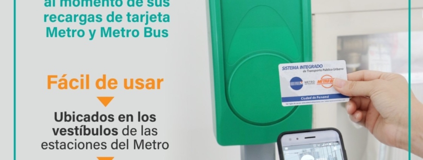 Nuevo validador de saldo en estaciones del Metro – El Metro de Panamá Nuevo validador de saldo en estaciones del Metro – El Metro de Panamá